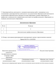 Лицензия лист 2